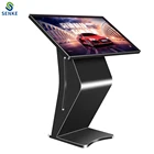 32/43/55 inch senke LCD touch screen digital signage display standing touch kiosk