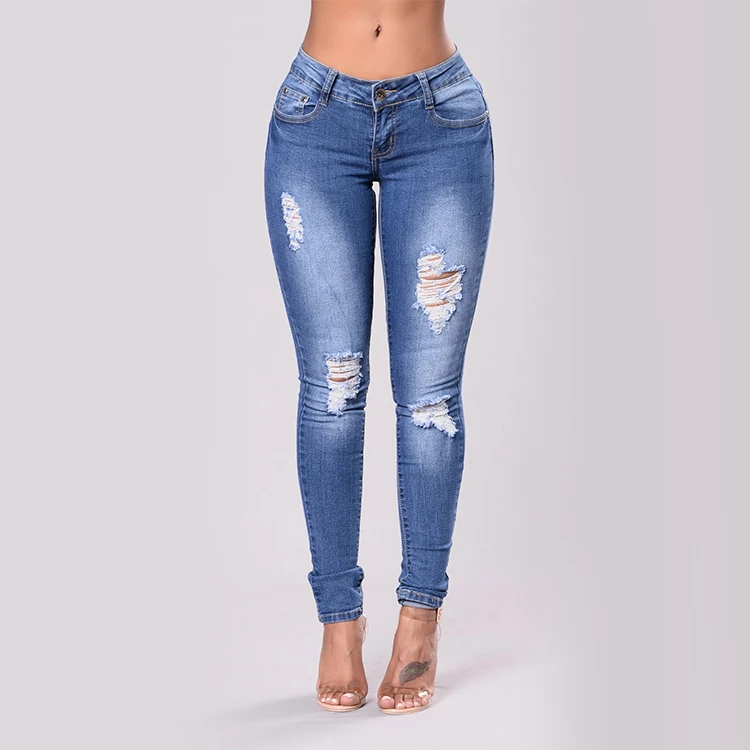 wholesale women plus size super stretch skinny booty denim ripped jeans high waist for women 2021, Blue
wholesale women plus size super stretch skinny booty denim ripped jeans high waist for women 2021, Blue