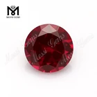 Messi Gems Factory synthetic Round brilliant cut ruby 5# corundum stone