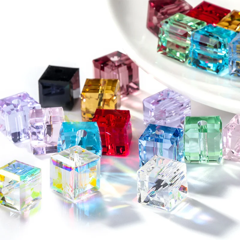 Xiaopu 15 colors cube shaped single hole 3d loose crystal stones jewelry crafts waist beads strass rhistone DIY decor rhinestone
Xiaopu 15 colors cube shaped single hole 3d loose crystal stones jewelry crafts waist beads strass rhistone DIY decor rhinestone