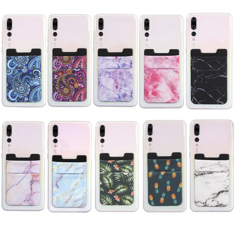 Universal Leather Credit Card Holder Wallet Marble Mens Luxury Card Holder 3M Sticker Phone Card Holder Sticker Pocket Pouch
Universal Leather Credit Card Holder Wallet Marble Mens Luxury Card Holder 3M Sticker Phone Card Holder Sticker Pocket Pouch