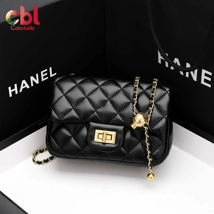 Trendy Ladies Designer purse Women Shoulder Tote vegan pu leather Handbag chain Crossbody Messenger Handbags, Black,colorful
Trendy Ladies Designer purse Women Shoulder Tote vegan pu leather Handbag chain Crossbody Messenger Handbags, Black,colorful
