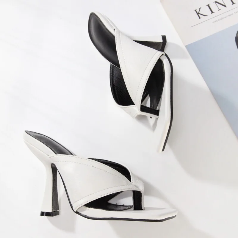 2021 Fashion Atmosphere All-match Personality Flip-Flops Large Size Women's High Heel Sandals, White or customized
2021 Fashion Atmosphere All-match Personality Flip-Flops Large Size Women's High Heel Sandals, White or customized