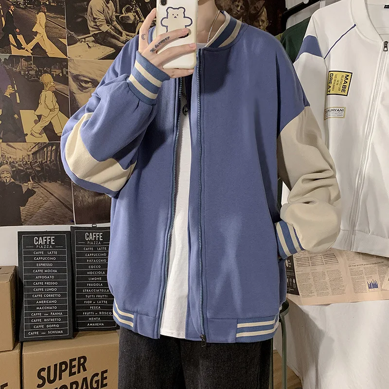 Fashion Outdoor Jackets Baggy Autumn Baseball Jacket For Men Best Quality Tops Jacket Coat
Fashion Outdoor Jackets Baggy Autumn Baseball Jacket For Men Best Quality Tops Jacket Coat