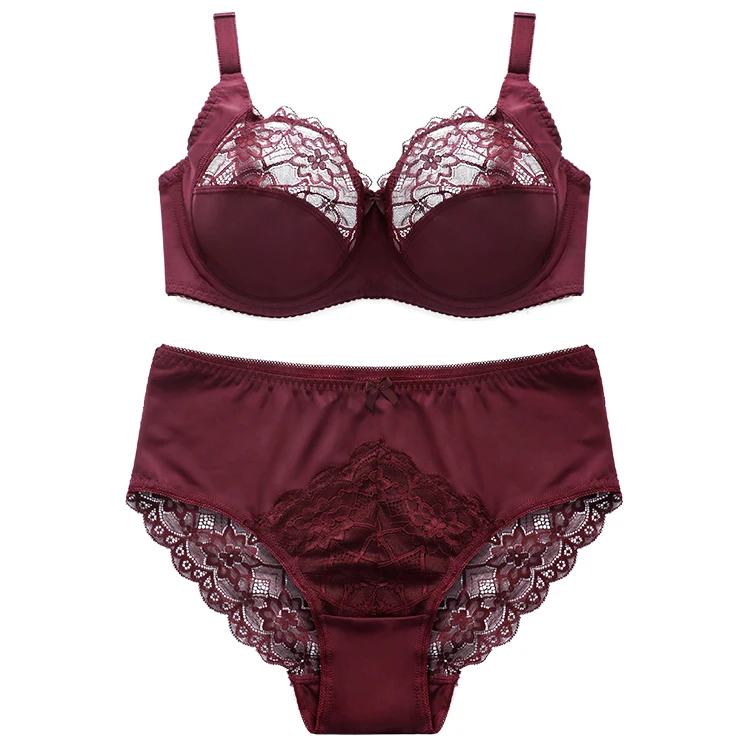 Fat Lady Sexy Women 3/4 Cup Big Bra And Panties Plus Size Lace Sexy Transparent Underwear Lingerie Briefs Bra Sets
Fat Lady Sexy Women 3/4 Cup Big Bra And Panties Plus Size Lace Sexy Transparent Underwear Lingerie Briefs Bra Sets