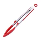 12 INCH BPA Free Self Standing Cooking Tongs Plastic Tongs Barbeque Tongs Manual Tong