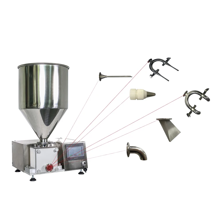Commercial Yogurt And Ice Cream Cup Filling Machine Bread Cream Filling Machine