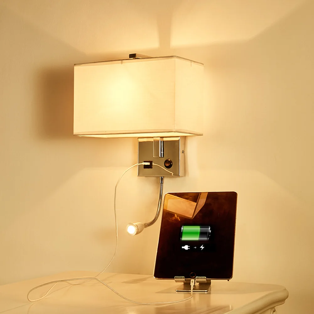 Indoor Living Room USB E27 Hotel Wall Lamp LED Sconces Exterior Wall Light Fixtures Modern
Indoor Living Room USB E27 Hotel Wall Lamp LED Sconces Exterior Wall Light Fixtures Modern