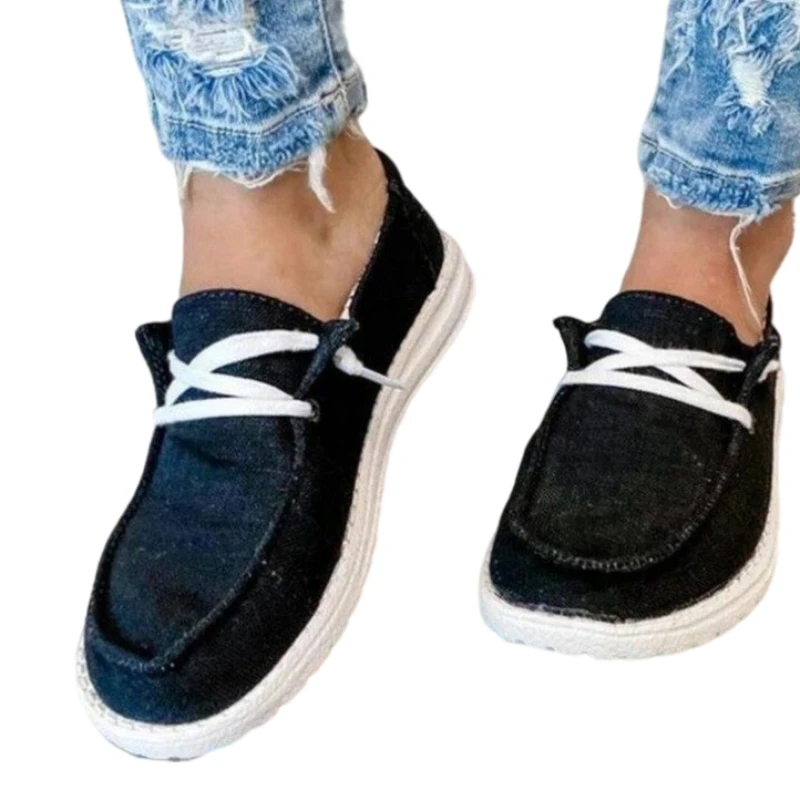 Hot Sale Woman Lace-up Sneaker Vintage Soft Bottom Classic Solid Color Canvas Shoes, Picture
Hot Sale Woman Lace-up Sneaker Vintage Soft Bottom Classic Solid Color Canvas Shoes, Picture