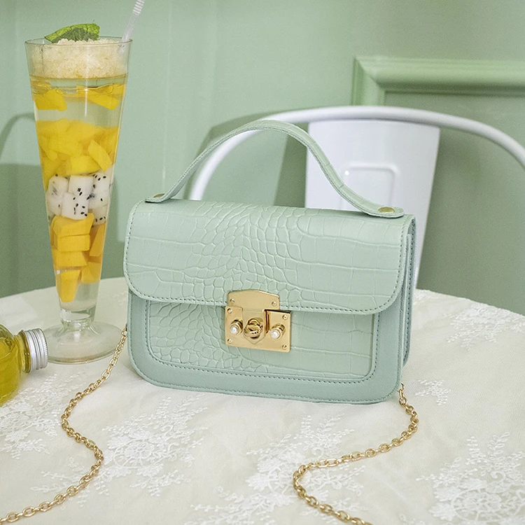 Easy Matching Stone Grain Chain Crossbody Bags Popular Womens Shoulder Bag Korean Style -YS, White,yellow,purple,red,green,black,pink
Easy Matching Stone Grain Chain Crossbody Bags Popular Womens Shoulder Bag Korean Style -YS, White,yellow,purple,red,green,black,pink