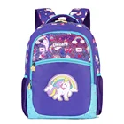 Customized wholesale printed unicorn cartoon kids backpack children school bags for girls