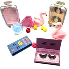 Mink Fake Wholesale Lashes Hot Selling Best Silk Faux Mink Strip Fake Eyelashes 3D False Eye Lashes Wholesale