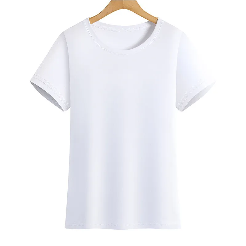 Custom logo printing Tshirt O neck plain fitted 100% Cotton blank white slim women T shirt, Stock color /custom color
Custom logo printing Tshirt O neck plain fitted 100% Cotton blank white slim women T shirt, Stock color /custom color