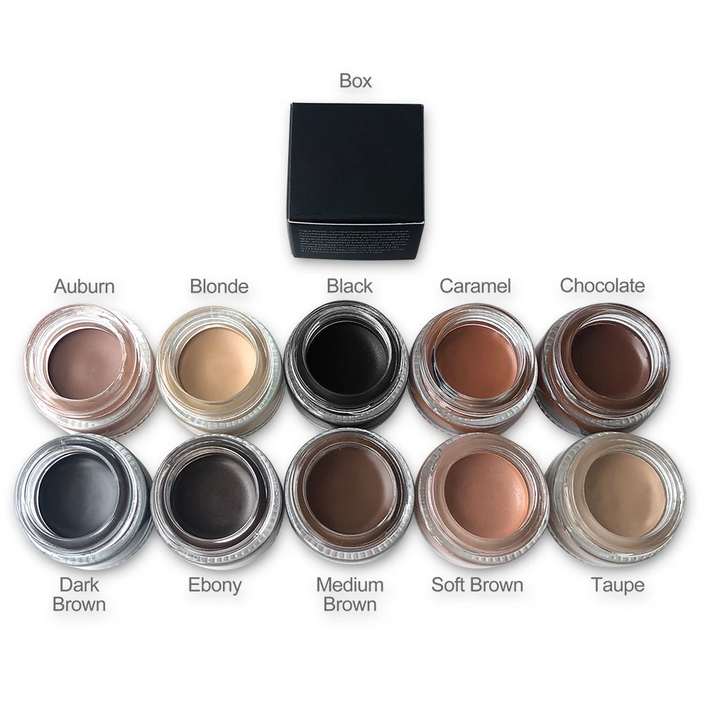 Wholesale Best Selling OEM Eyebrow Pomade 8 colors Waterproof Eyebrow Gel With Private Label, 16 colors
Wholesale Best Selling OEM Eyebrow Pomade 8 colors Waterproof Eyebrow Gel With Private Label, 16 colors