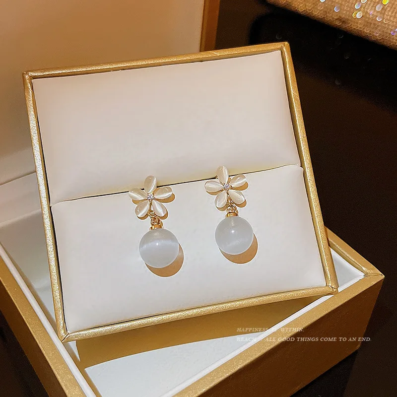 India fashion flower top round ball zirconia pendant earrings wholesale earrings for women
India fashion flower top round ball zirconia pendant earrings wholesale earrings for women
