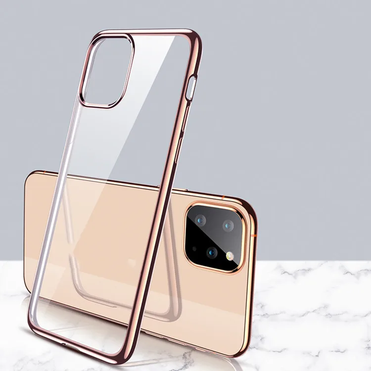 Phone accessories back cover electroplate tpu soft shockproof mobile phone cases for iPhone 11 pro max
Phone accessories back cover electroplate tpu soft shockproof mobile phone cases for iPhone 11 pro max