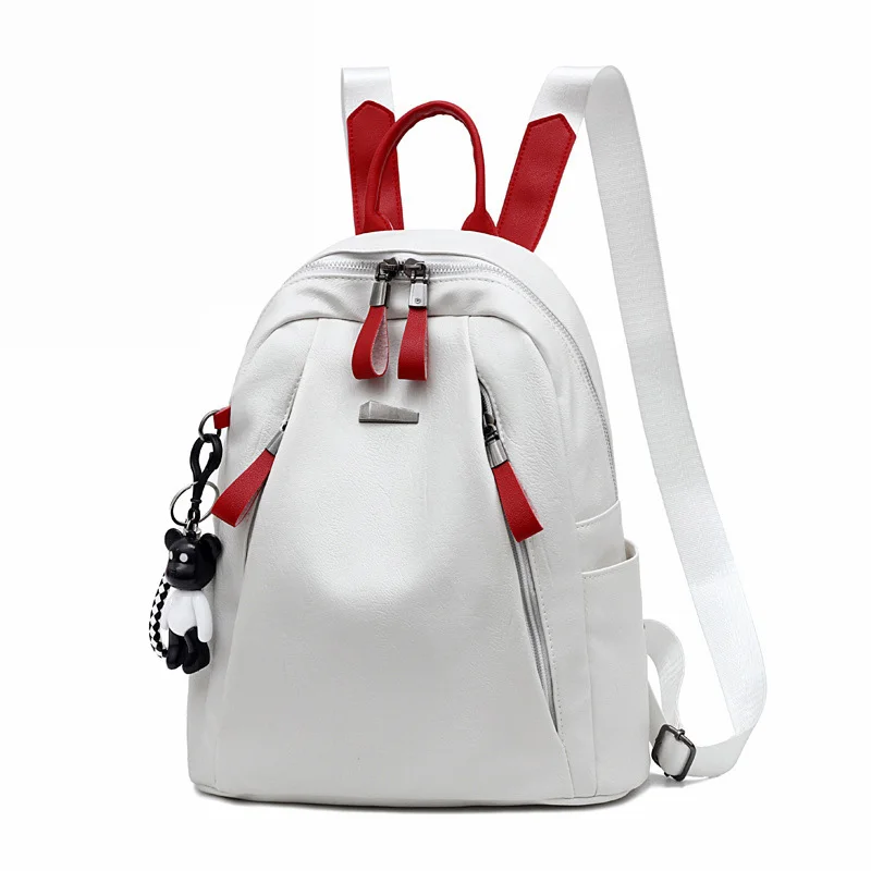 Fashion Backpack Waterproof Backpack mujer School Bags Female Solid Color Travel Small Bag Female Multi Function Bag
Fashion Backpack Waterproof Backpack mujer School Bags Female Solid Color Travel Small Bag Female Multi Function Bag