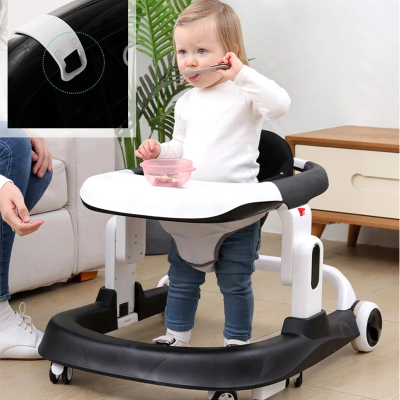 Baby O-leg multi-function anti-fall anti-rollover girls and boys baby walking can sit on a trolley Baby walkers, Black, red, gray
Baby O-leg multi-function anti-fall anti-rollover girls and boys baby walking can sit on a trolley Baby walkers, Black, red, gray