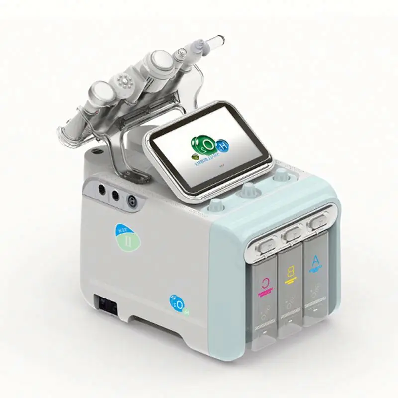 Hydo Profacial Aquaclean Facial Machine H2O2 Cleaning Diamond Microdermabrasion 6 in 1 Aqua Peel Oxygen Water Machine, Green and white
Hydo Profacial Aquaclean Facial Machine H2O2 Cleaning Diamond Microdermabrasion 6 in 1 Aqua Peel Oxygen Water Machine, Green and white
