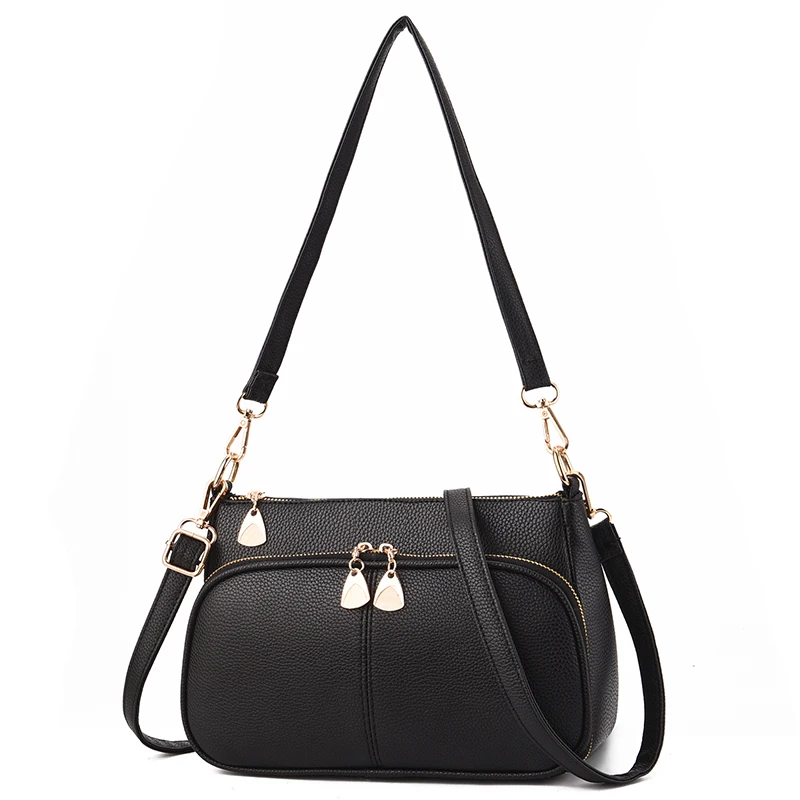 DL198 5 Fashion women bags Leather purse ladies crossbody shoulder bag wild hand bags, Black....
DL198 5 Fashion women bags Leather purse ladies crossbody shoulder bag wild hand bags, Black....