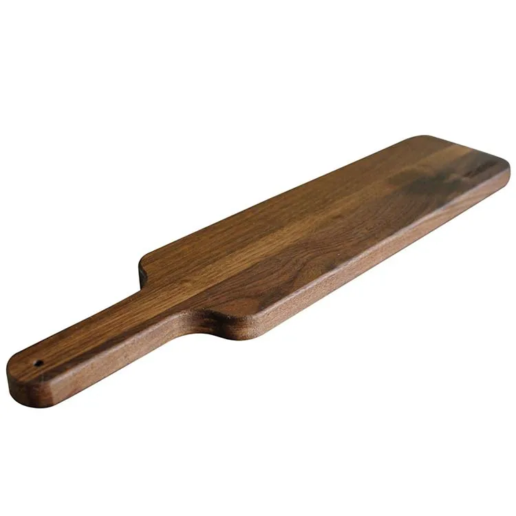 Walnut Wood Cutting Board with Handle by Virginia Boys Kitchens, Customized color
Walnut Wood Cutting Board with Handle by Virginia Boys Kitchens, Customized color