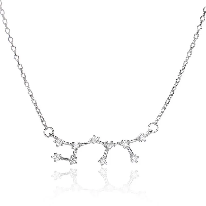 Custom Jewelry Personalized 925 Sterling Silver Zodiac Sign Horoscope Pendant Women Chain Necklace
Custom Jewelry Personalized 925 Sterling Silver Zodiac Sign Horoscope Pendant Women Chain Necklace