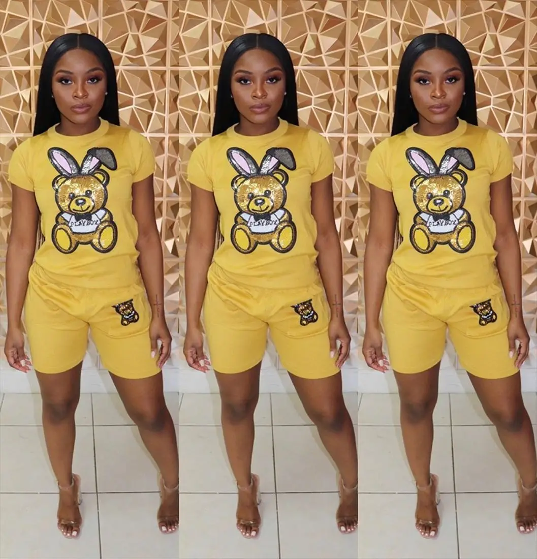 Casual Sport Two Outfit Letter Print 2 Piece Set Woman Short Pant, Yellow,pink,red,black
Casual Sport Two Outfit Letter Print 2 Piece Set Woman Short Pant, Yellow,pink,red,black