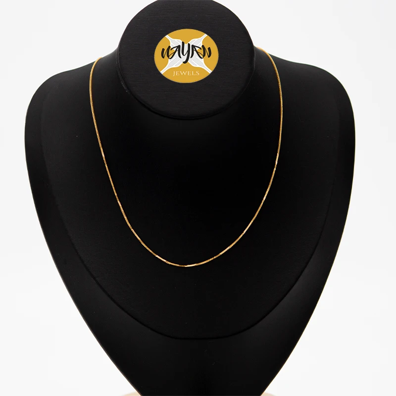 Trendy 1/20 14K Solid Gold Box Chain Cheap Thin 14K Yellow Gold Box Chain Necklaces Women Jewelry
Trendy 1/20 14K Solid Gold Box Chain Cheap Thin 14K Yellow Gold Box Chain Necklaces Women Jewelry