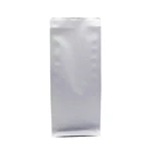 kraft Paper Bread Bags Factory Custom Laminated Aluminum Foil Plastic Black White Coffee Packaging Bag with Zipper