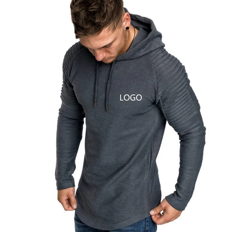 2020 Mens Self-Cultivation Solid Color Hooded Long-Sleeved T-Shirt Striped Pleated Raglan Sleeves ForeignTrade Mens
2020 Mens Self-Cultivation Solid Color Hooded Long-Sleeved T-Shirt Striped Pleated Raglan Sleeves ForeignTrade Mens