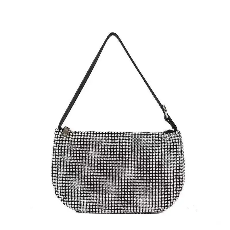 Stock 2021 Latest Hot Selling clutch Lady's Shinly Underarm Handbag Shoulder Fashionable Designer Rhinestone Clutch
Stock 2021 Latest Hot Selling clutch Lady's Shinly Underarm Handbag Shoulder Fashionable Designer Rhinestone Clutch
