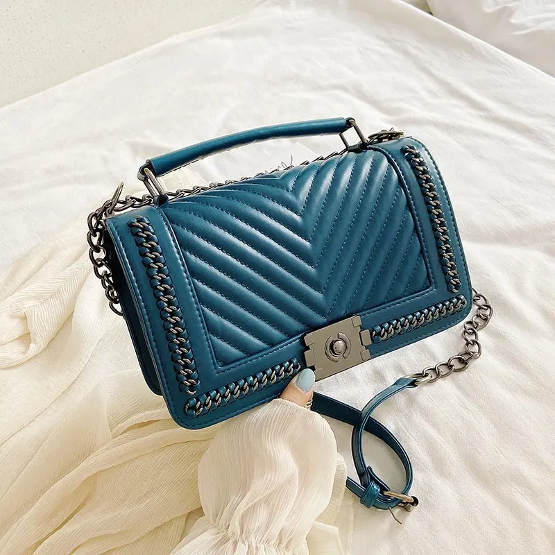 2020 New Arrivals Wholesale New Designer Lady Girl Twill Pattern Quilted Purses and Handbags Women
2020 New Arrivals Wholesale New Designer Lady Girl Twill Pattern Quilted Purses and Handbags Women