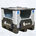 HDPE material FLC1200x1000 foldable large bulk container