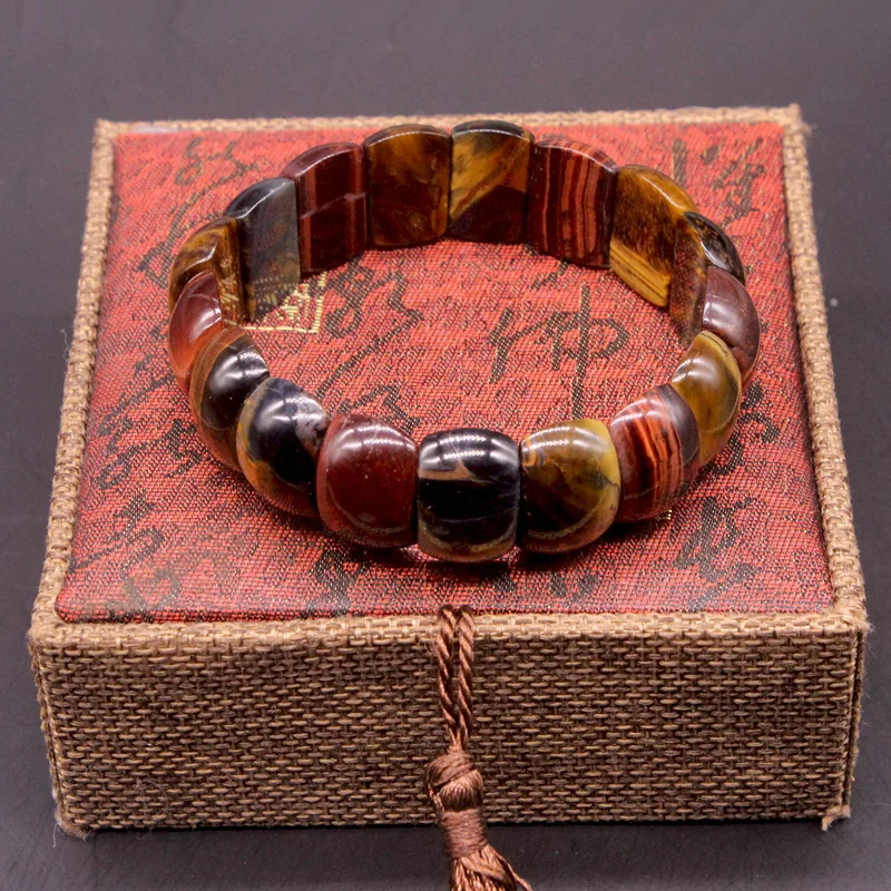 Hot Selling Natural Red Tiger Eye Stone Energy Healing Stretch Beaded Bracelet Bangle For Unisex
Hot Selling Natural Red Tiger Eye Stone Energy Healing Stretch Beaded Bracelet Bangle For Unisex