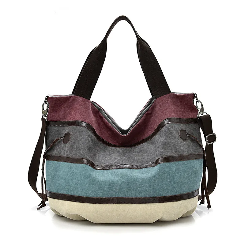 2020 New Contrast Color Combination Bag Women eco-friendly handbag canvas shoulder bag for travelling
2020 New Contrast Color Combination Bag Women eco-friendly handbag canvas shoulder bag for travelling