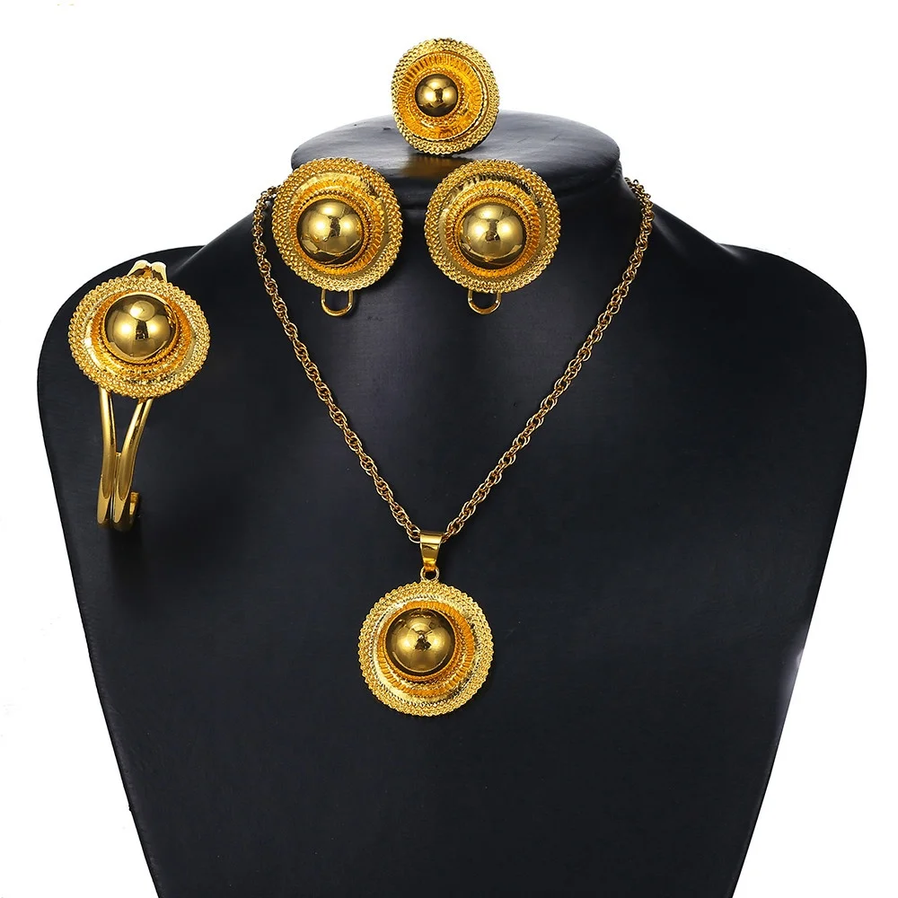 Ethlyn Hot Fashion Round Classic Jewelry Copper Alloy 18K Gold Plated Bridal Party African Women Wedding Sets S221
Ethlyn Hot Fashion Round Classic Jewelry Copper Alloy 18K Gold Plated Bridal Party African Women Wedding Sets S221