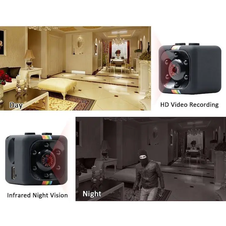 2019 high quality SQ11 mini camera full HD 1080P remote night vision security camera video recorder mini DV digital Cam