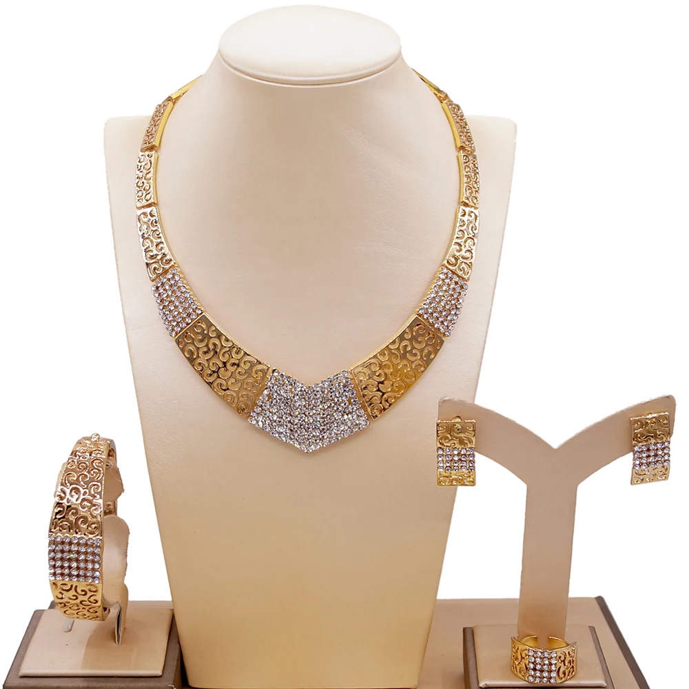 Yulaili V Shape Party Cubic Zirconia Jewelry Set Gift Sets For Women Jewelry Set Europe Hottest Copper Alloy Jewelry Necklace
Yulaili V Shape Party Cubic Zirconia Jewelry Set Gift Sets For Women Jewelry Set Europe Hottest Copper Alloy Jewelry Necklace