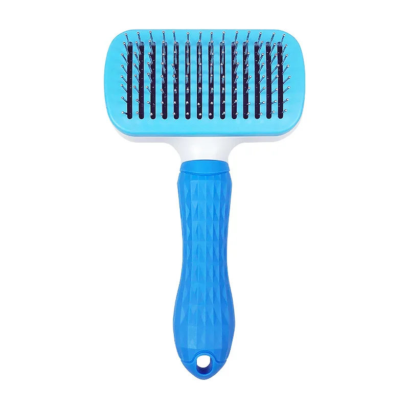 Pet Hair Comb Dog Comb Self-Cleaning Needle Comb One Key Cleaning Automatic Hair Shedding Pet Brush, Blue, pink
Pet Hair Comb Dog Comb Self-Cleaning Needle Comb One Key Cleaning Automatic Hair Shedding Pet Brush, Blue, pink