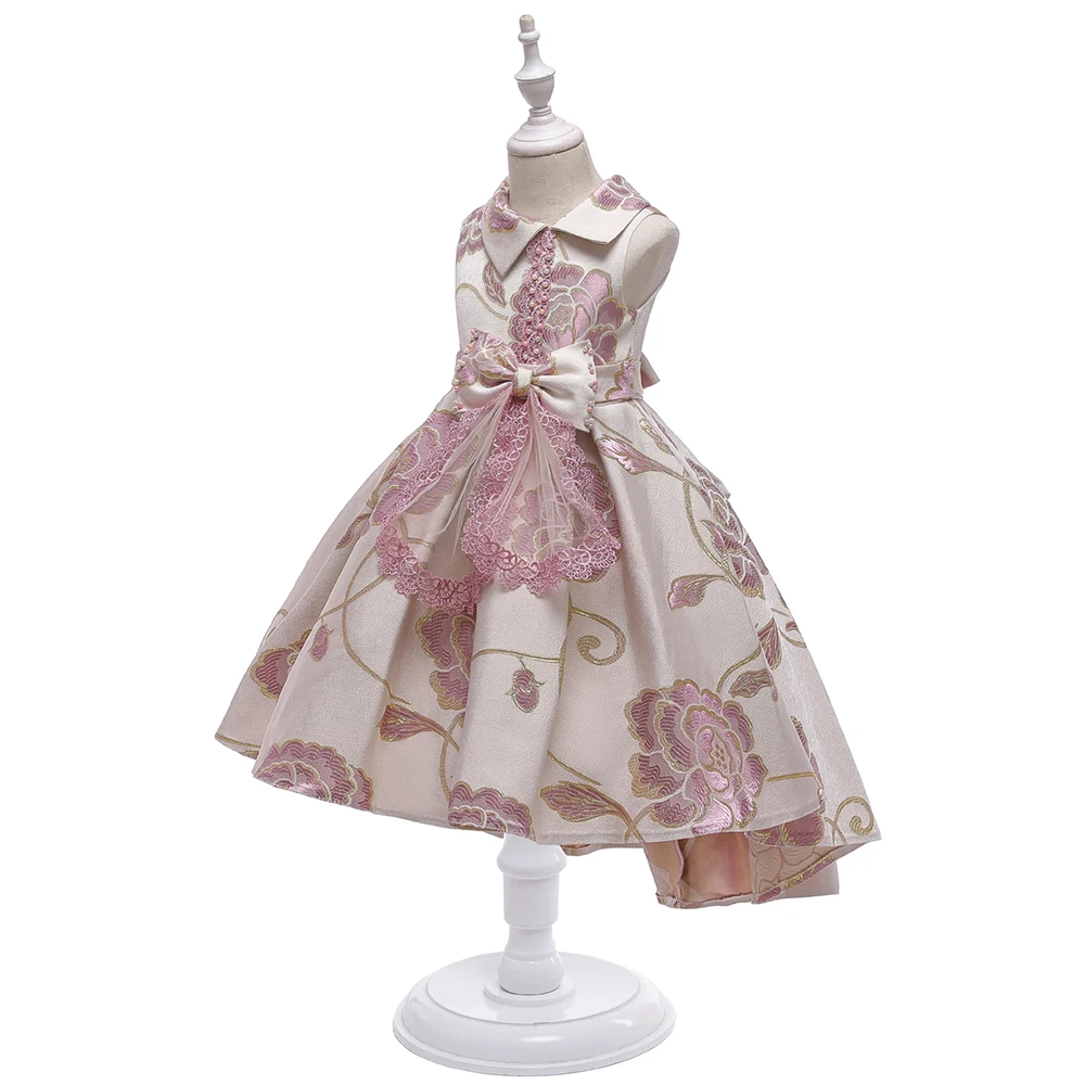 New Arrival Satin Girl Princess Dresses Trialing Kids Clothing Children's Birthday Party Dress L5189
New Arrival Satin Girl Princess Dresses Trialing Kids Clothing Children's Birthday Party Dress L5189