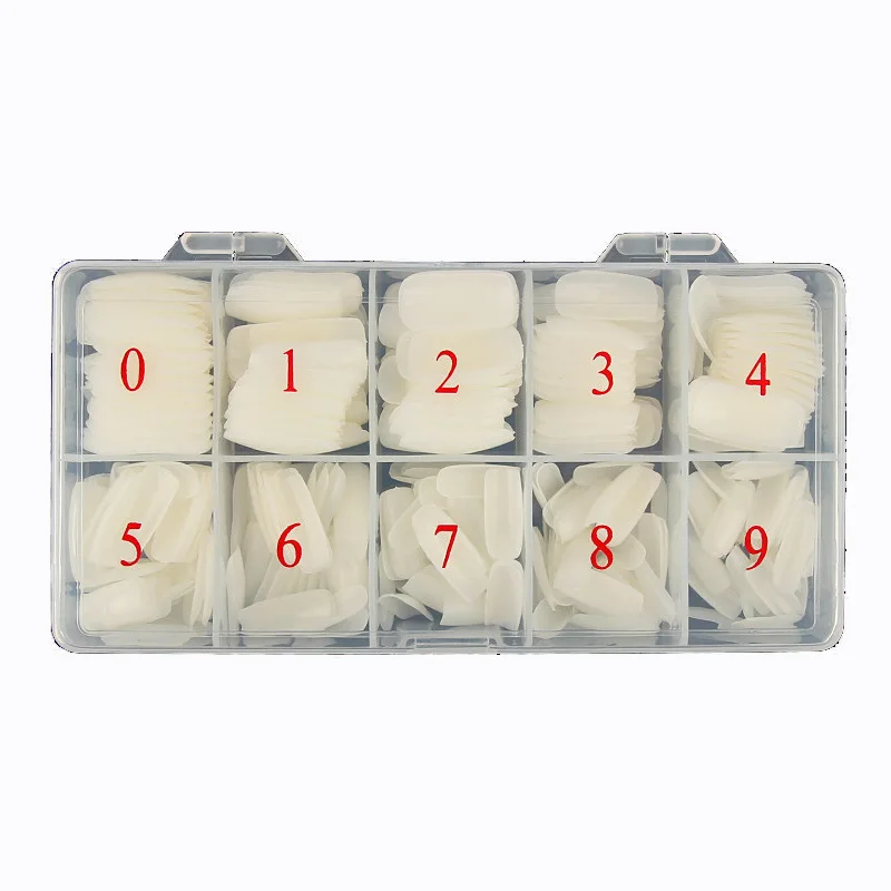 Art Salons DIY 500pcs Clear Natural White Acrylic Nail Tips French False Nails Full Cover Half Cover False Toenail Nails Piece, As the picture
Art Salons DIY 500pcs Clear Natural White Acrylic Nail Tips French False Nails Full Cover Half Cover False Toenail Nails Piece, As the picture