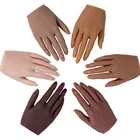 Fake Hand Tg 1 Top Selling Silicone For Nails Manicure Training Finger Trainer Fake Nail Practice Hand
