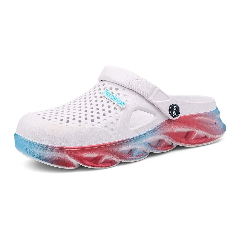 Factory hot selling leisure slippers hollow out refreshing anti skid couples beach slippers, Customized color
Factory hot selling leisure slippers hollow out refreshing anti skid couples beach slippers, Customized color