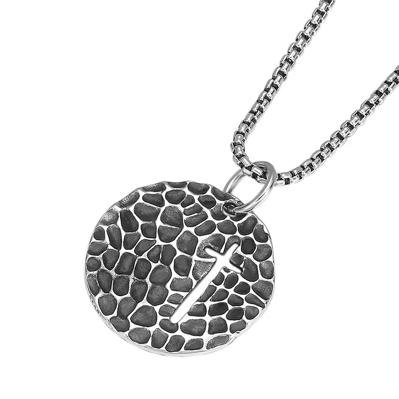 S925 Sterling Silver Round Cross Pendant Vintage Fashion Men's and Women's Popular Necklace Pendant Jewelry Gift
S925 Sterling Silver Round Cross Pendant Vintage Fashion Men's and Women's Popular Necklace Pendant Jewelry Gift