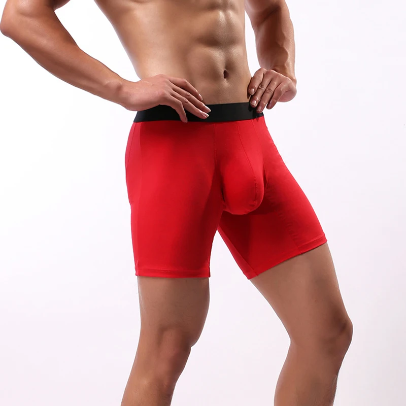 With Your Logo Custom Men's Boxer Brief Long Leg Breathable 100% Cotton Underwear Pack Open Fly Pack
With Your Logo Custom Men's Boxer Brief Long Leg Breathable 100% Cotton Underwear Pack Open Fly Pack