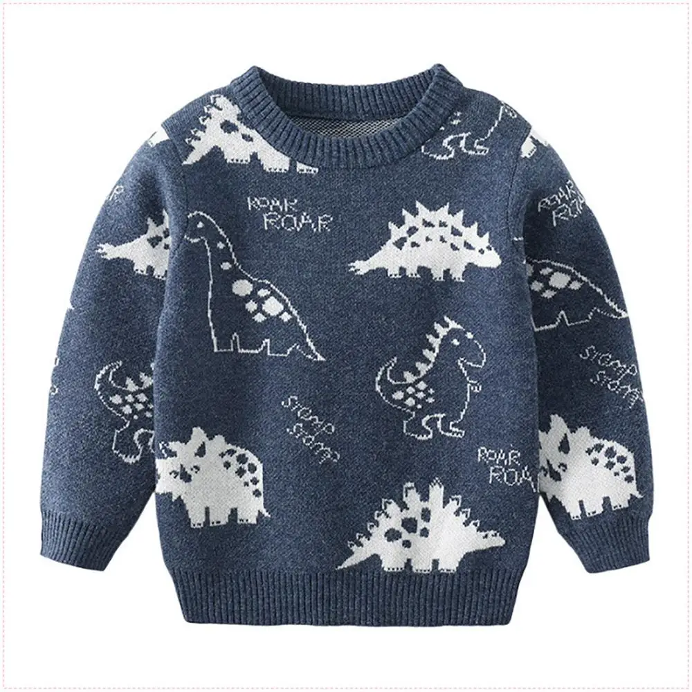 Boy's round neck sweater 2019 autumn and winter children's double layer pullover sweater male baby cartoon sweater
Boy's round neck sweater 2019 autumn and winter children's double layer pullover sweater male baby cartoon sweater
