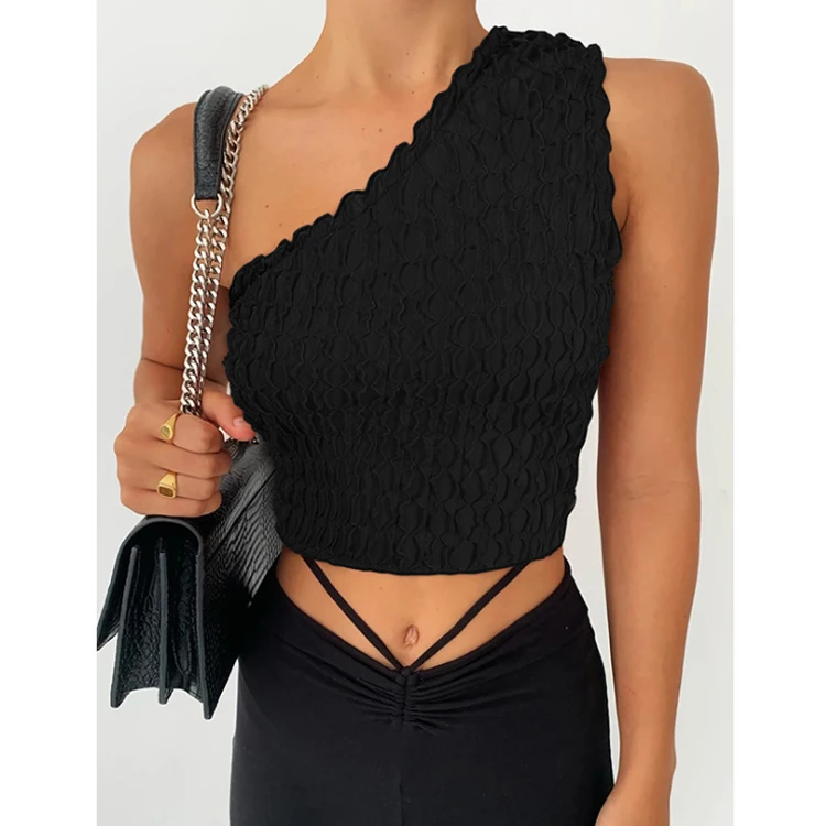 Casual Women'S Top Women'S Summer Hanging Neck Solid Color Fashion Sexy Strapless Blouses Sleeveless Top Women Vest
Casual Women'S Top Women'S Summer Hanging Neck Solid Color Fashion Sexy Strapless Blouses Sleeveless Top Women Vest