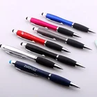multipurpose twist stylus touch logo pen ballpoint for android