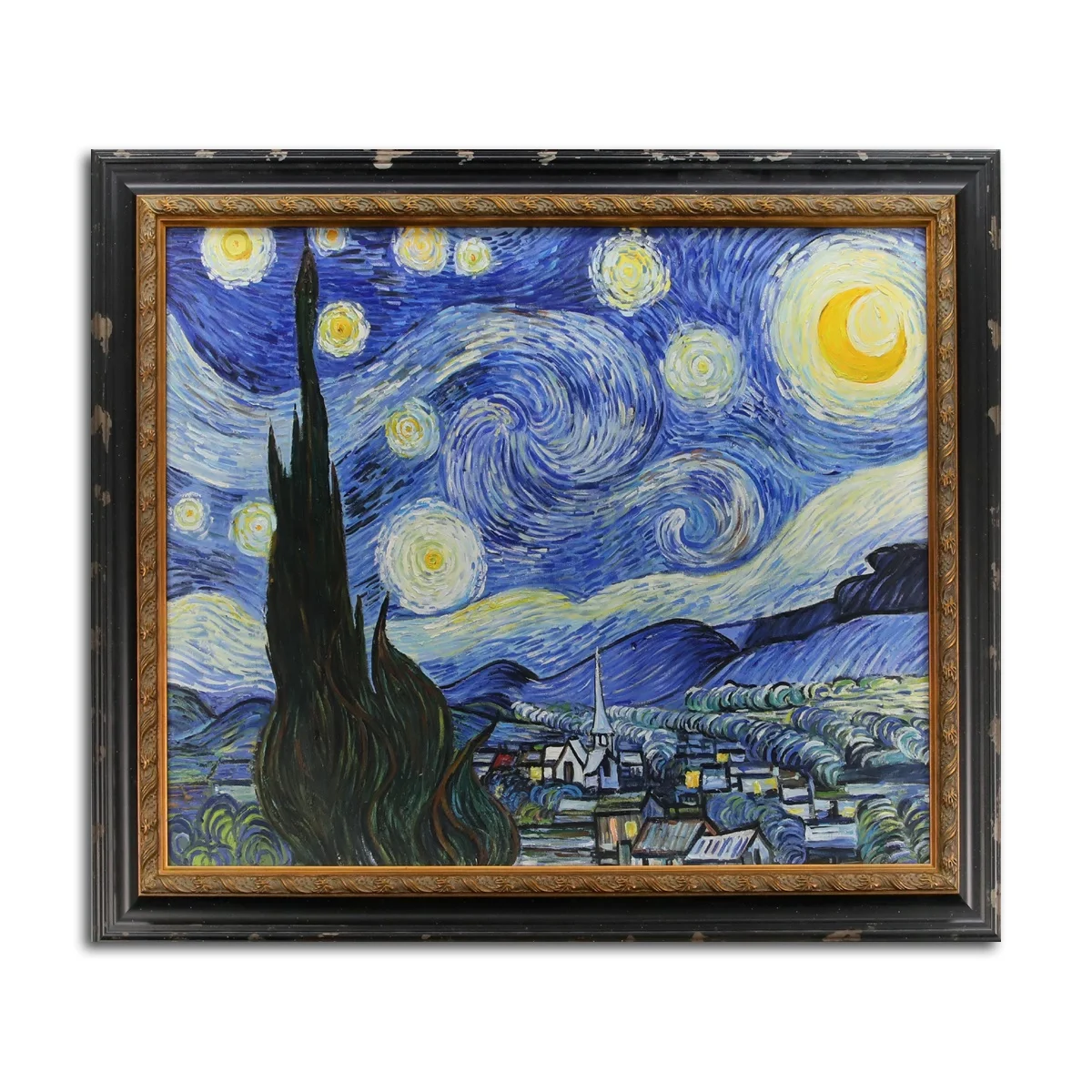 

Famous Oil Painting Starry Night by Vincent Van Gogh