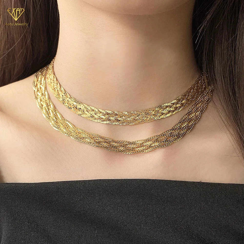 trendy luxury gold plated 18k snake shape necklace lasting sheen bracelet jewelry set
trendy luxury gold plated 18k snake shape necklace lasting sheen bracelet jewelry set